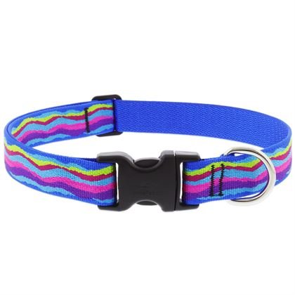 Patterned Adjustable Collar (Lupine) - SnowPaw Store - Lupine - Dog Collars, Leads, Belts